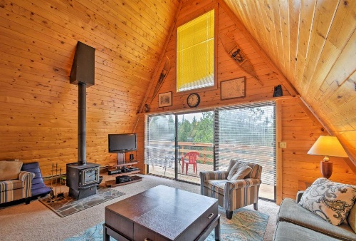 A-Frame Cabin with Mtn Views - 4 Mi to Cripple Creek! image 21